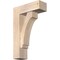 Ekena Millwork Imperial Block Smooth Bracket w/ Offset Brace, Douglas Fir, 7 1/2"W x 22"D x 34"H BKT0806X22X34IMP05SDF - alternate 1